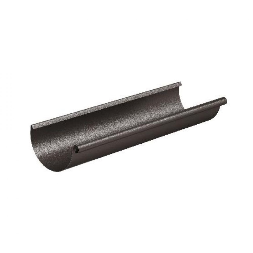 Водосточный желоб Aquasystem RR 32, тёмно-коричневый матовый, длина 3.00 м, размеры 125/90. купить в Твери
