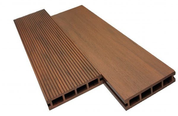 Террасная доска из ДПК WOODVEX Select в цвете Палисандр купить в Твери