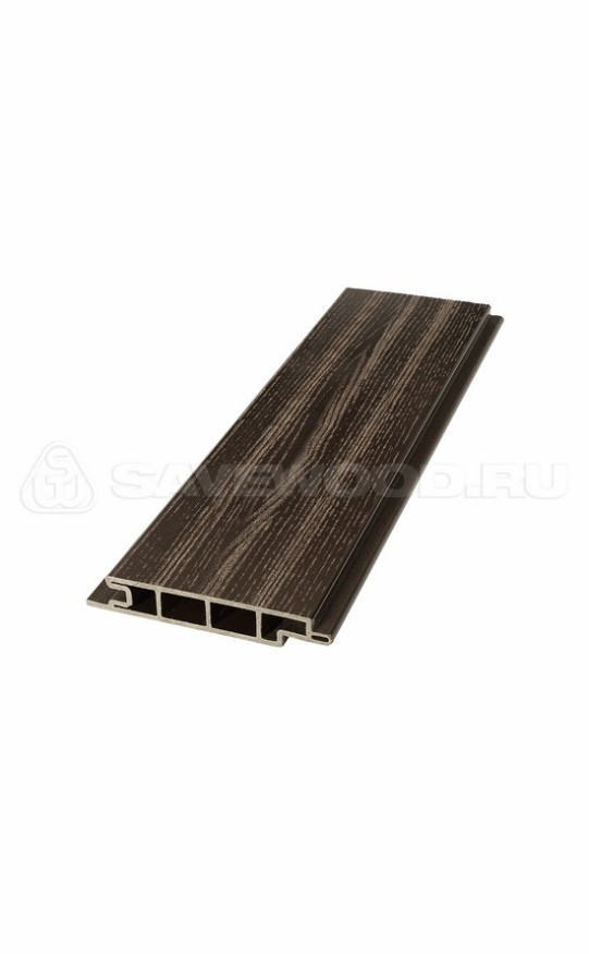 Террасная доска ДПК SaveWood, SW Padus (R), Темно-коричневый купить в Твери