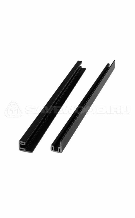 Стартовый профиль ДПК Savewood, SW Padus, Черный купить в Твери