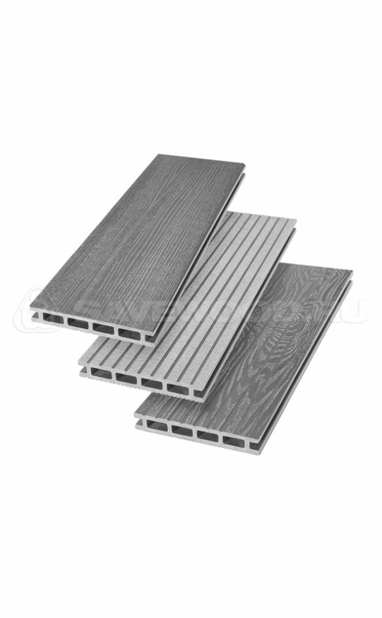 Террасная доска ДПК SaveWood, SW Carpinus (R), Пепельный купить в Твери