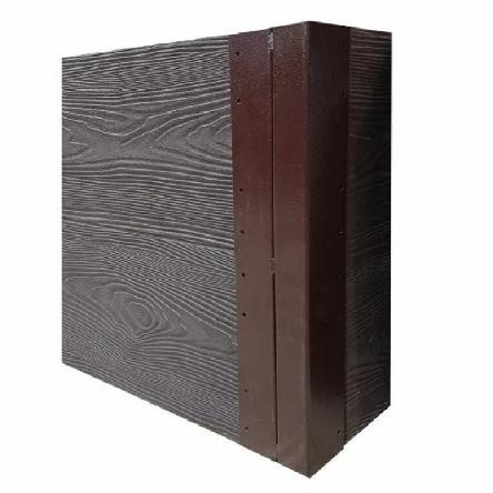 Доска для грядок NauticPrime EstheticWood 3D в цвете Венге, размер 445х35х2950 мм купить в Твери