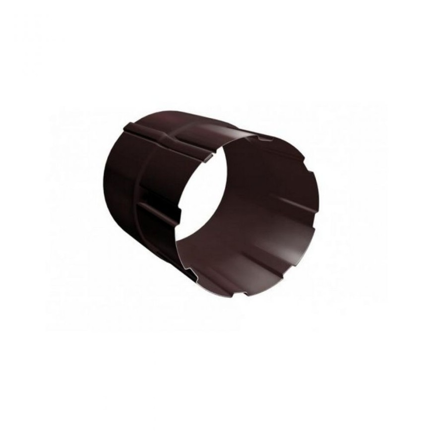 Муфта трубы Grand Line, коричневая (RAL 8017) купить в Твери