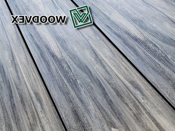 Террасная доска WOODVEX Select ДПК Бело-серый купить в Твери