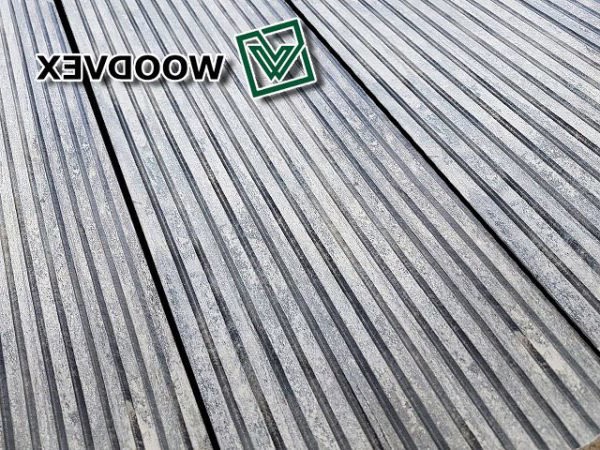Террасная доска WOODVEX Select ДПК Бело-серый купить в Твери