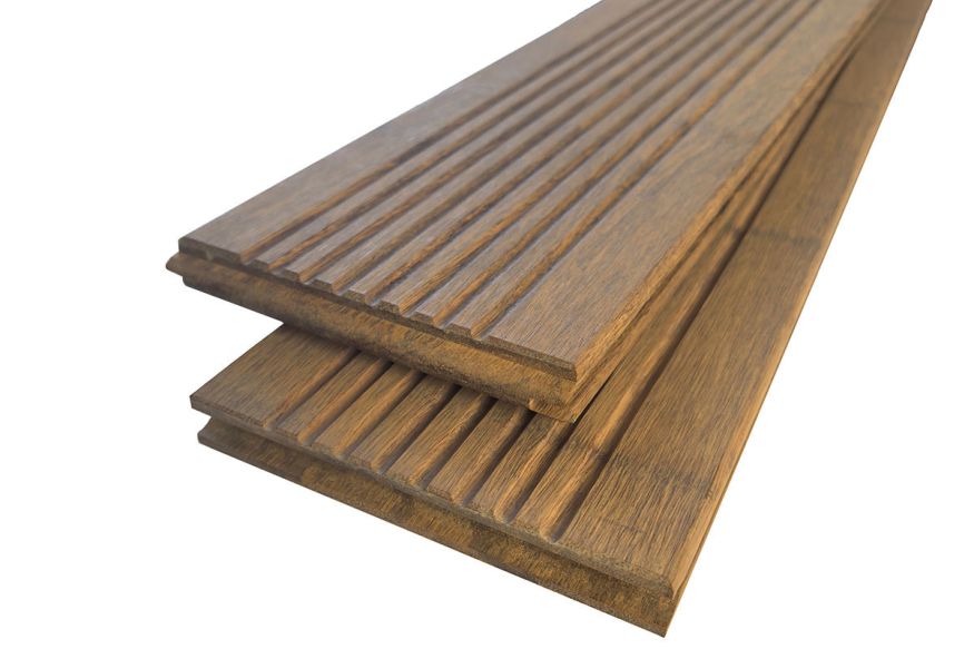 Террасная доска Holzhof, NauticPrime Бамбук / Bamboo, Натуральный купить в Твери
