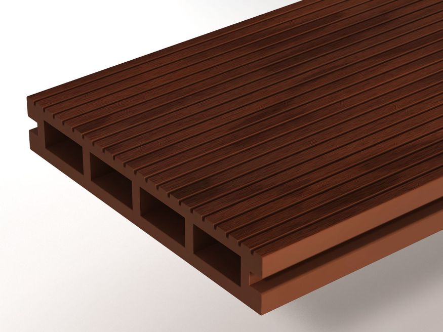 Террасная доска из ДПК WOODVEX, Expert, Палисандр купить в Твери