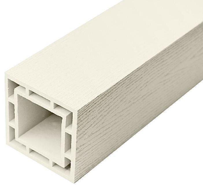 Столб FAYNAG ДПК WOOD цвет слоновая кость купить в Твери