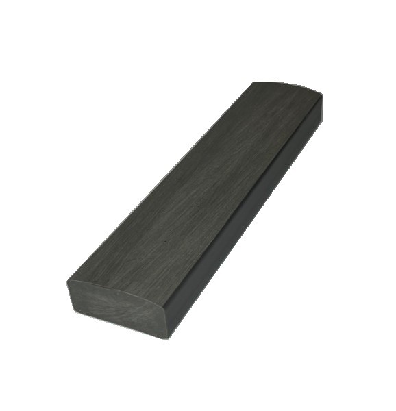 Лавочный брус Ecodecking Некст, графитовый, полнотелый с брашированной текстурой. купить в Твери