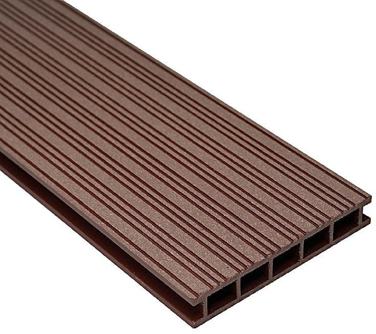 Террасная доска из ДПК Faynag Premium VELVET-ZEBRA - Цвет шоколад купить в Твери