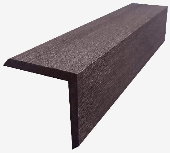 Декоративный уголок 50×50 в цвете венге купить в Твери