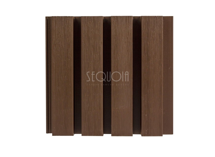 Доска фасадная SEQUOIA co-extrusion Коричневая купить в Твери