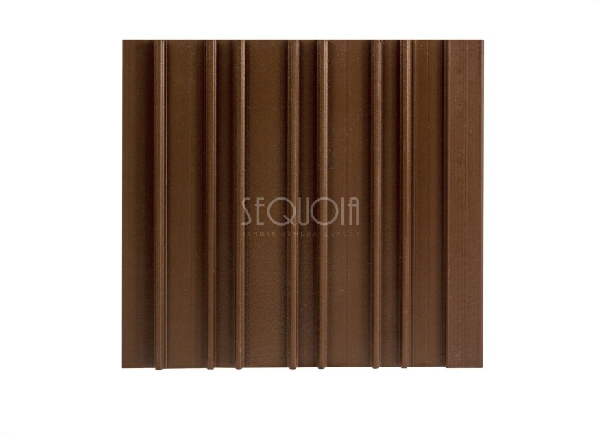 Доска фасадная SEQUOIA co-extrusion Коричневая купить в Твери