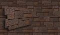 Фасадная панель VOX Sandstone (Сандстоун) в темно-коричневом цвете купить в Твери