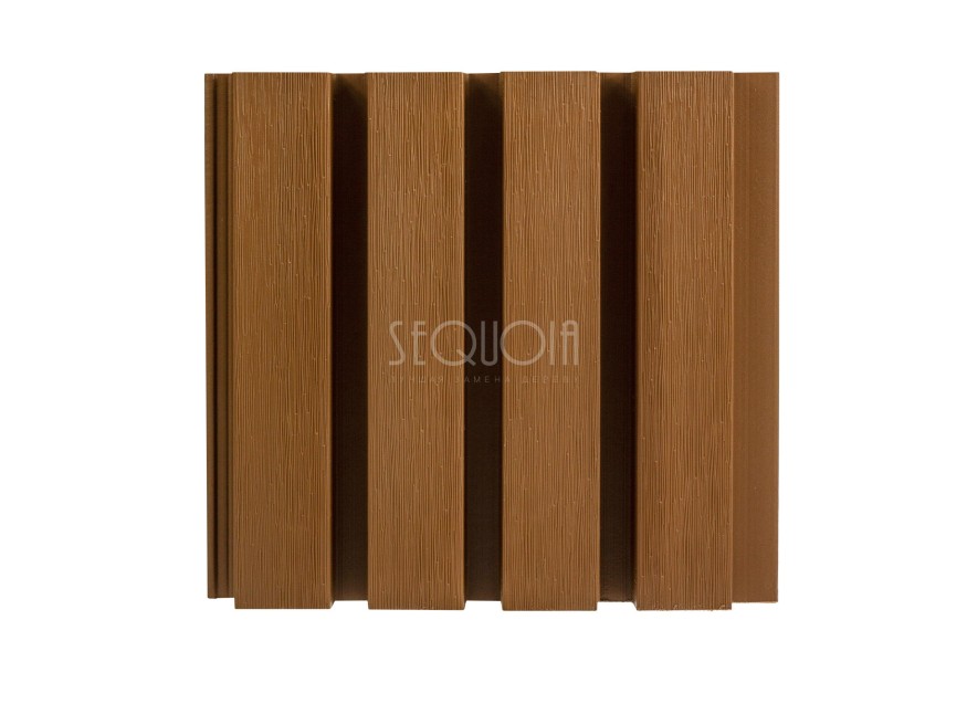 Доска фасадная SEQUOIA co-extrusion Светло-коричневая купить в Твери