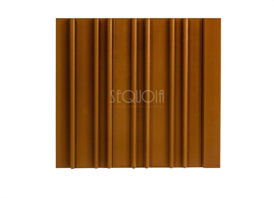 Доска фасадная SEQUOIA co-extrusion Светло-коричневая купить в Твери