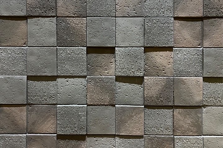 Фиброцементные панели КАНЬОН коллекция 3D-МОЗАЙКА 45 купить в Твери