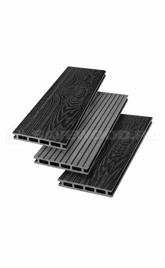 Террасная доска ДПК SaveWood, SW Carpinus (T), Черный купить в Твери