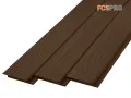 Фиброцементный сайдинг FCSPRO Click Shtil F21 (Коричневая глина) купить в Твери