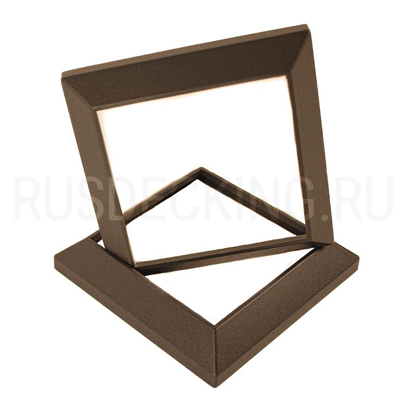 Рамка столба ограждения RusDecking Unodeck Венге купить в Твери