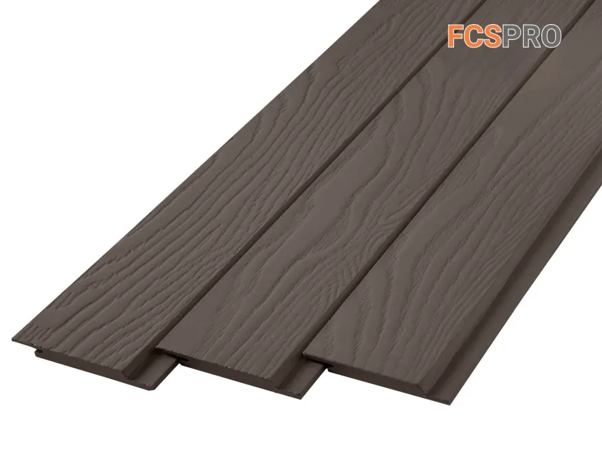 Фиброцементный сайдинг FCSPRO Click Shtil F55 (Кремовая глина) купить в Твери