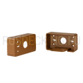 Комплект крепления перил прямое RusDecking Unodeck Орех купить в Твери