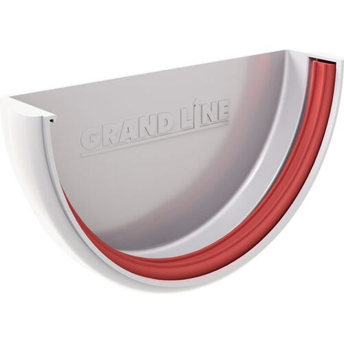 Заглушка для желоба Grand Line, белого цвета. купить в Твери