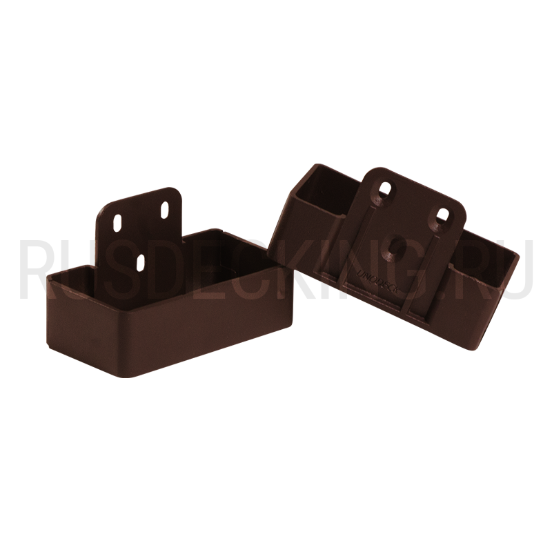 Комплект крепления перил прямое RusDecking Unodeck Венге купить в Твери