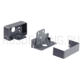 Комплект крепления перил прямое RusDecking Unodeck Серый купить в Твери