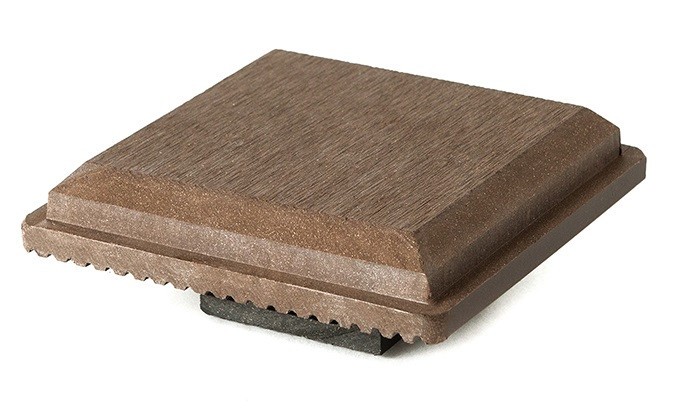 Крышка для столба CM Decking 120x120 из дерева мербау купить в Твери