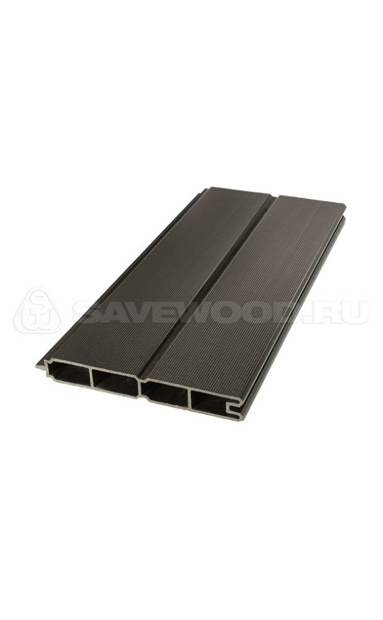 Забор из ДПК Savewood, SW Agger глянцевый, Темно-коричневый купить в Твери