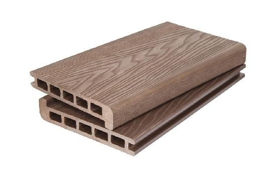 Ступень 3D GardenParkett с древесной текстурой Светло-коричневого цвета купить в Твери