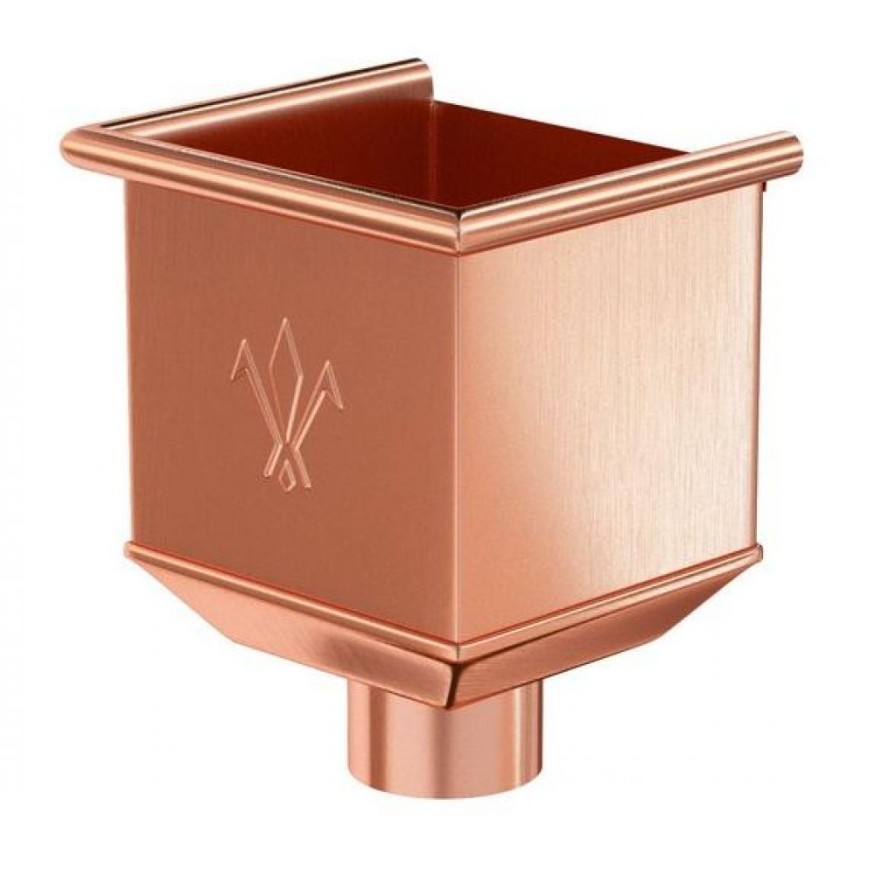 Водосборная воронка Aquasystem из меди 150/100 купить в Твери