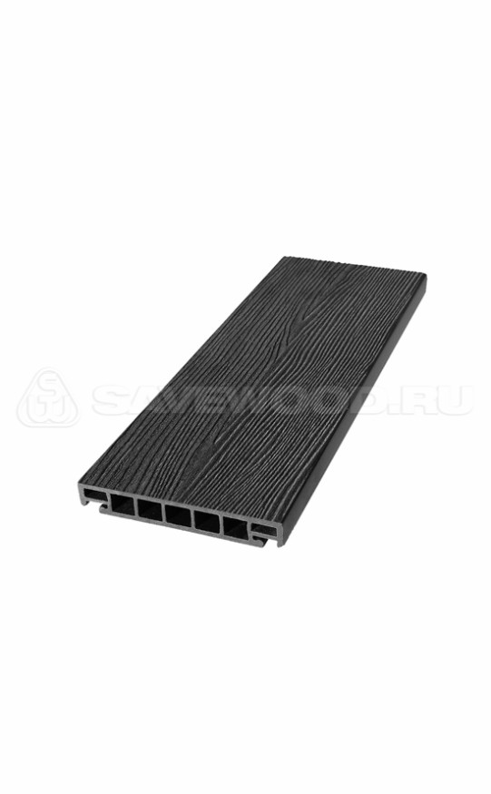 Террасная доска ДПК SaveWood, SW Salix (S) (R), Черный купить в Твери
