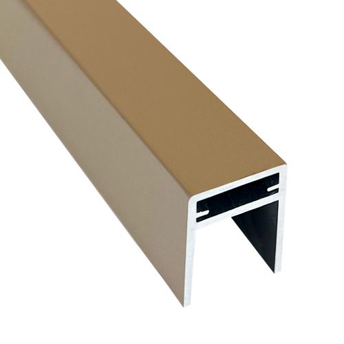 Алюминиевый П-профиль EasyDecking Дуб купить в Твери