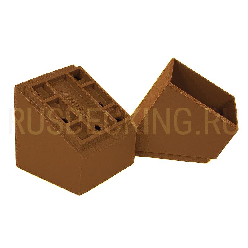 Крепление балясины наклонное RusDecking Unodeck Орех купить в Твери