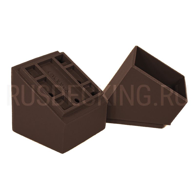 Крепление балясины наклонное RusDecking Unodeck Венге купить в Твери