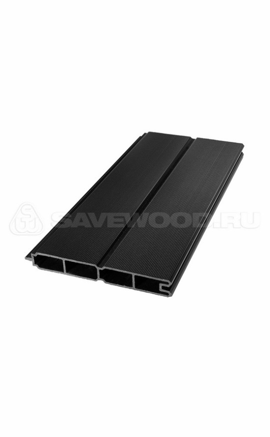 Забор из ДПК Savewood, SW Agger глянцевый, Черный купить в Твери