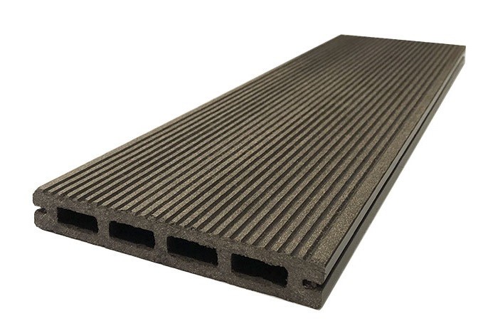 Доска террасная NanoWood «Стандарт» Derevo двусторонняя - Венге 150×26 купить в Твери