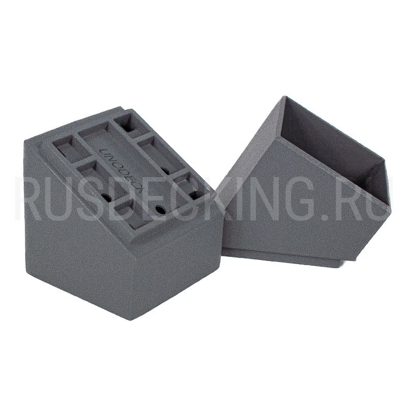 Крепление балясины наклонное RusDecking Unodeck Серый купить в Твери