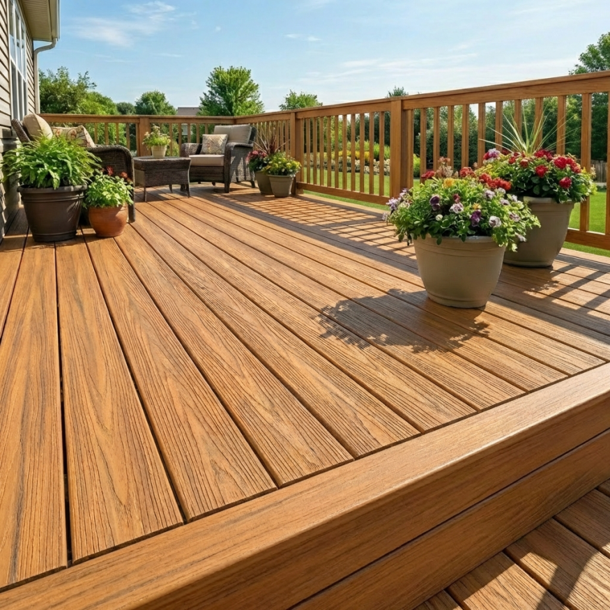 Террасная доска ДПК GardenParkett Табула, Бук купить в Твери