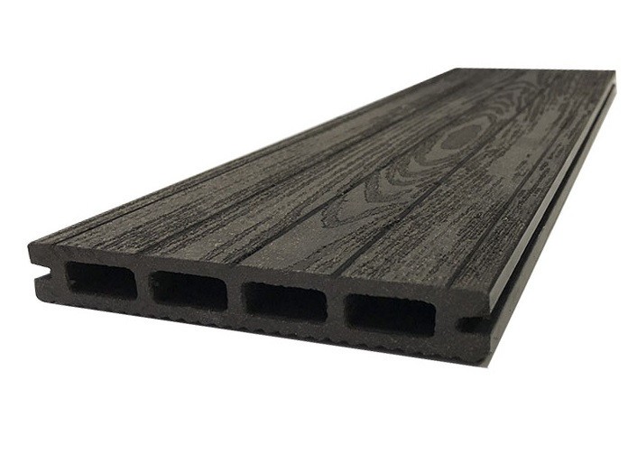 Доска террасная NanoWood «Standart» Derevo двухсторонняя - Антрацит 150×26 см купить в Твери