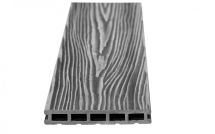 Террасная доска ДПК RusDecking Unodeck Mogano - Серый