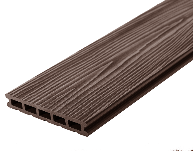 Террасная доска из ДПК RusDecking Unodeck Mogano - Цвет Венге купить в Твери