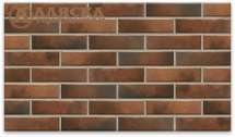 Фасадные термопанели Аляска 24. Retro brick chili