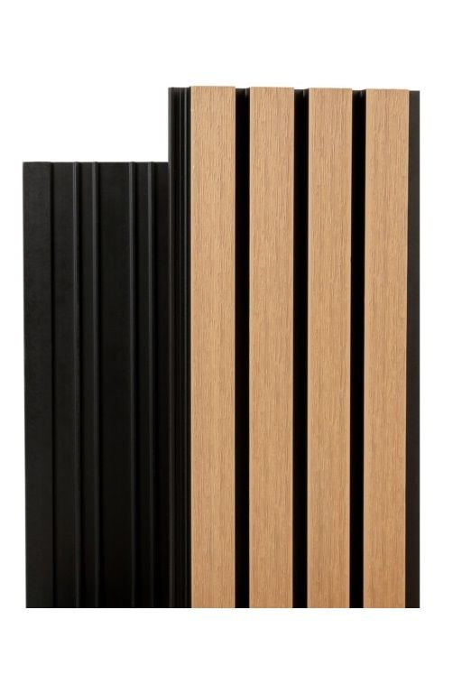 Реечная фасадная панель Ecodecking Скай Коэкструзия Бук купить в Твери