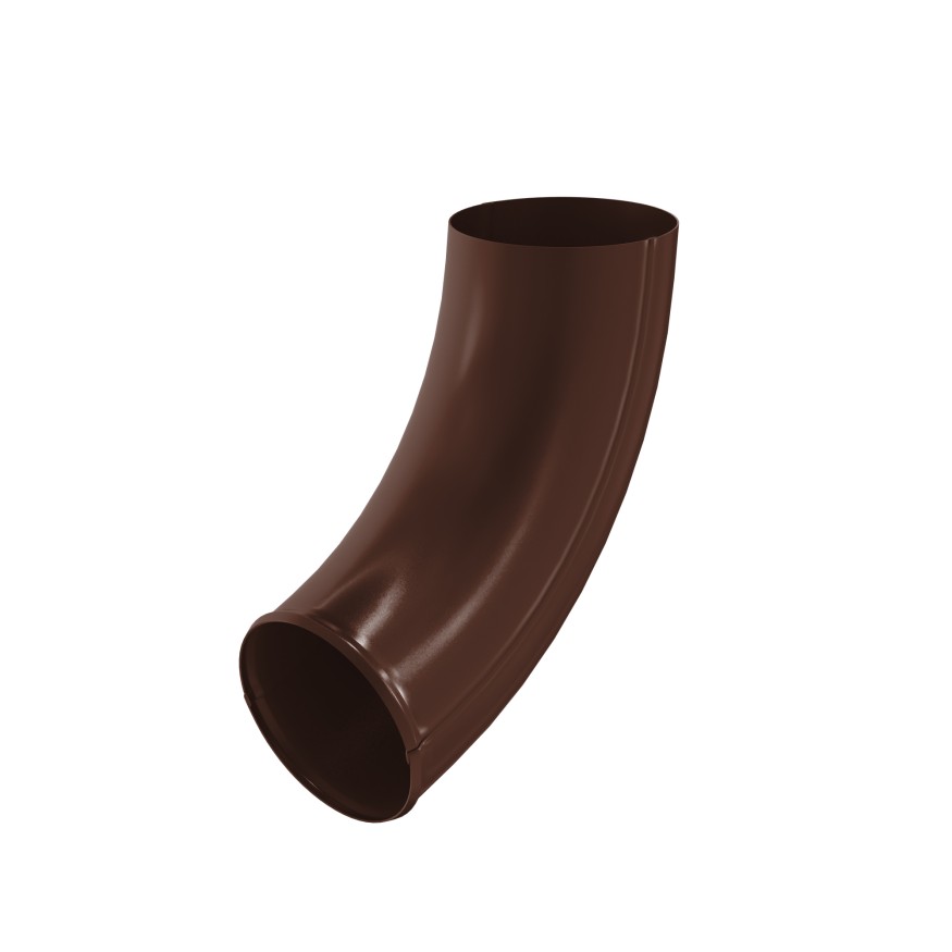 Отвод трубы Aquasystem, PU MATT, RAL 8017 Коричневый 150/100 купить в Твери