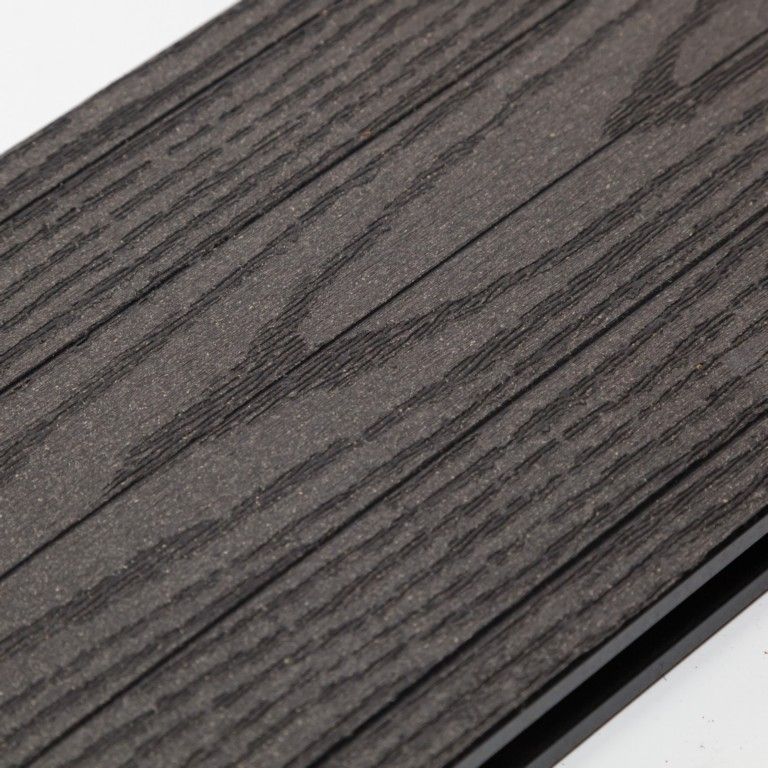 Террасная доска Ecodecking Техно плюс Графит купить в Твери