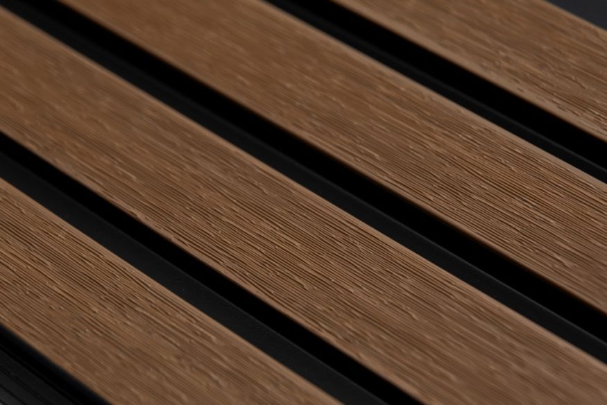 Реечная фасадная панель Ecodecking Скай Коэкструзия Тик купить в Твери