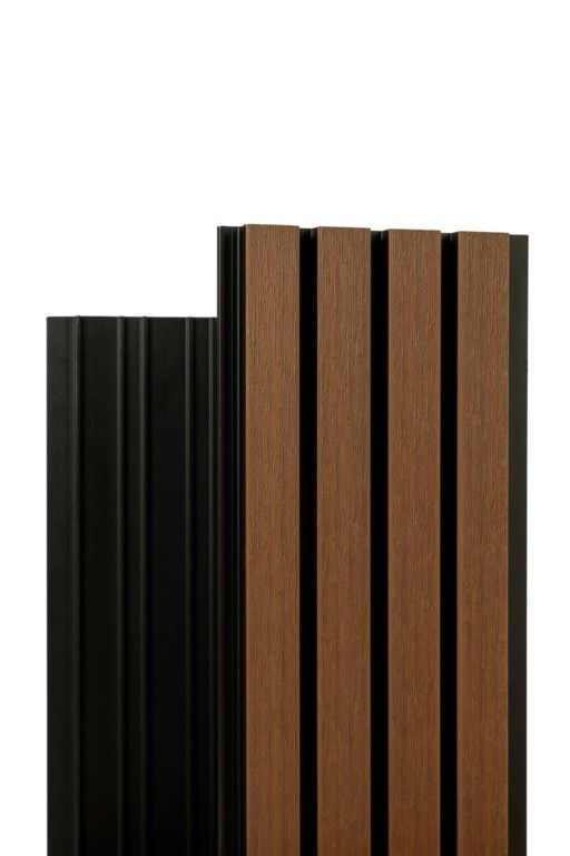 Реечная фасадная панель Ecodecking Скай Коэкструзия Тик купить в Твери